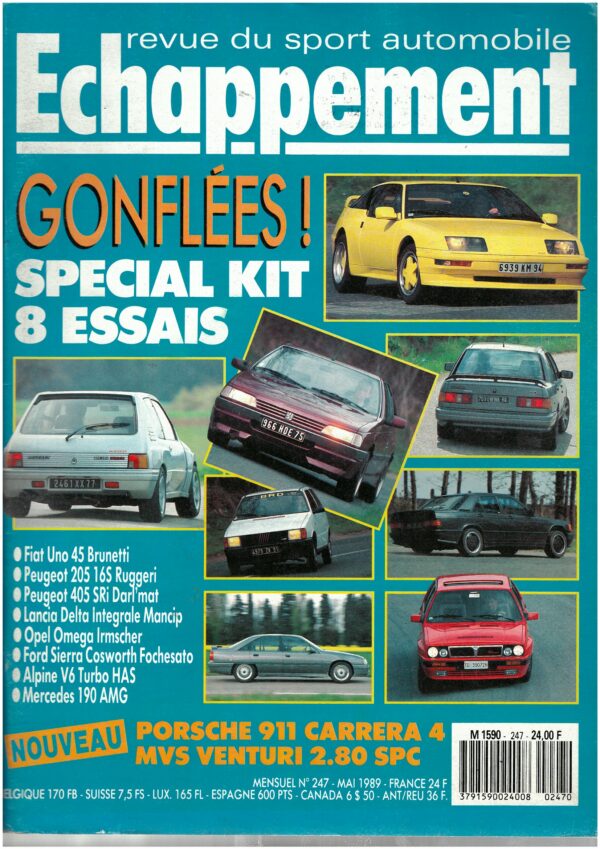 Echappement N°257 Mai 1989