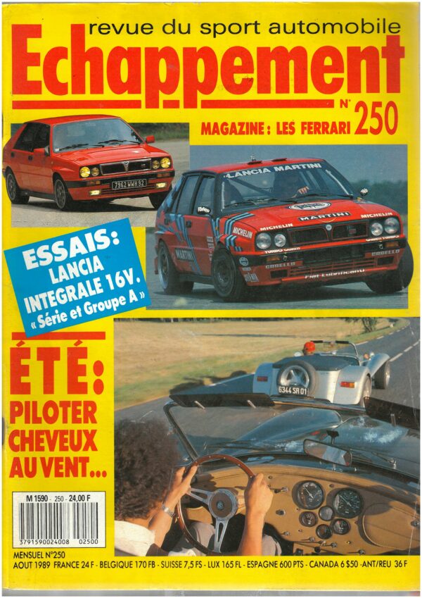 Echappement N°249 juillet 1989
