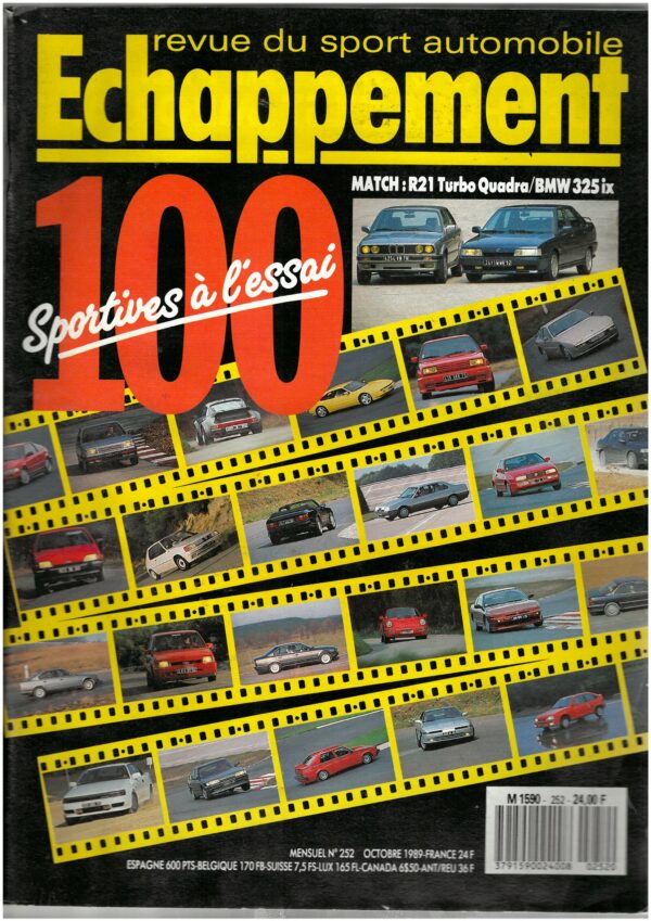 Echappement N°252 Octobre 1989