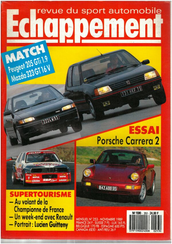 Echappement N°253 Novembre 1989