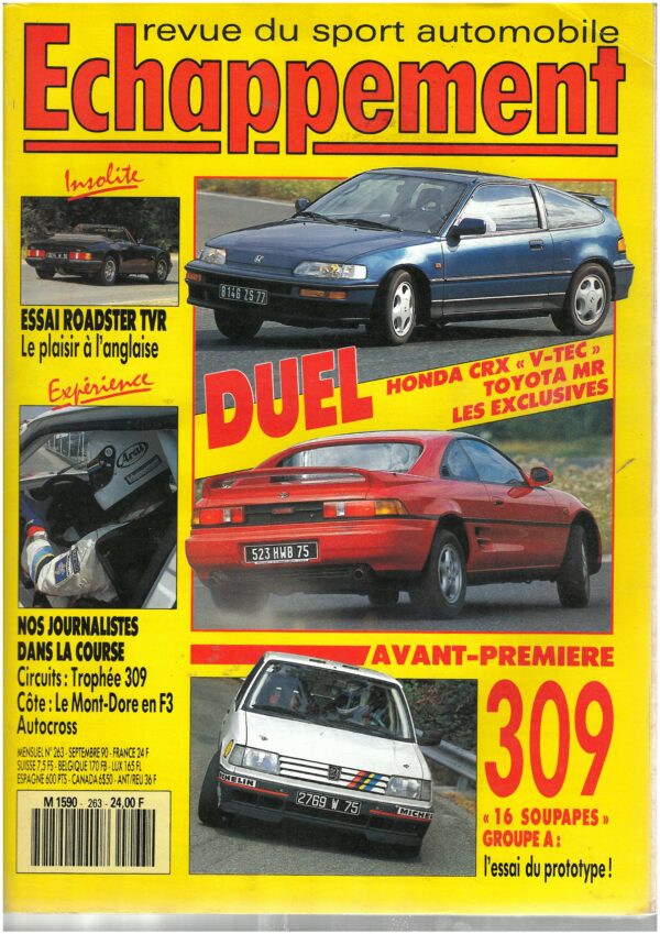 Echappement N°253 Septembre 1990