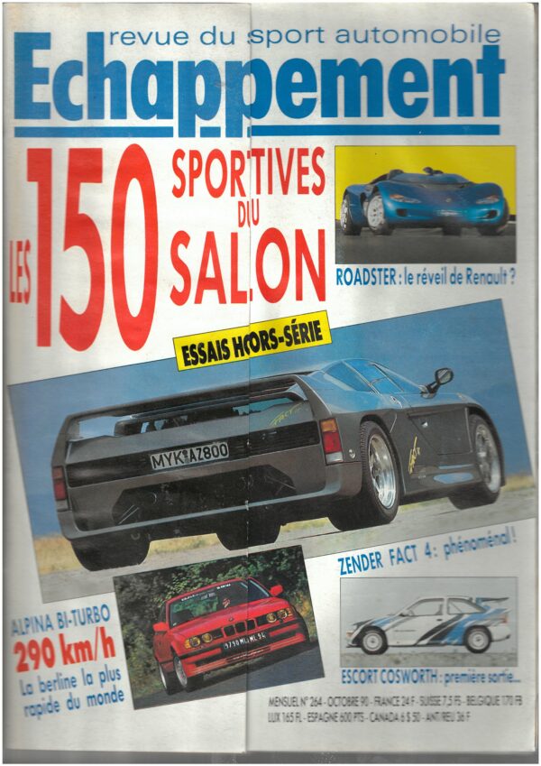 Echappement N°264 Octobre 1990