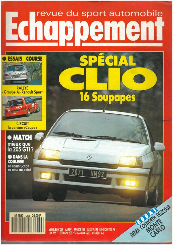Echappement N°269 Mars 1991