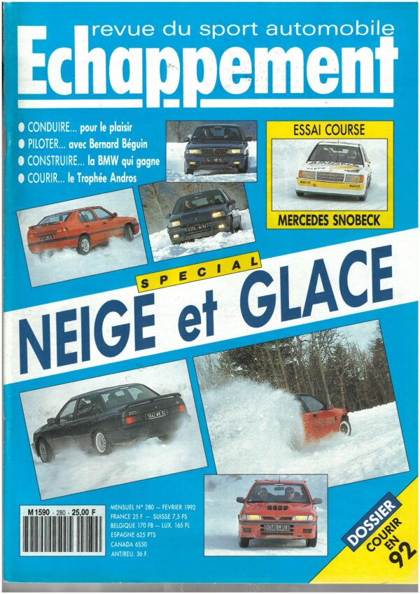 Echappement N°280 février 1992