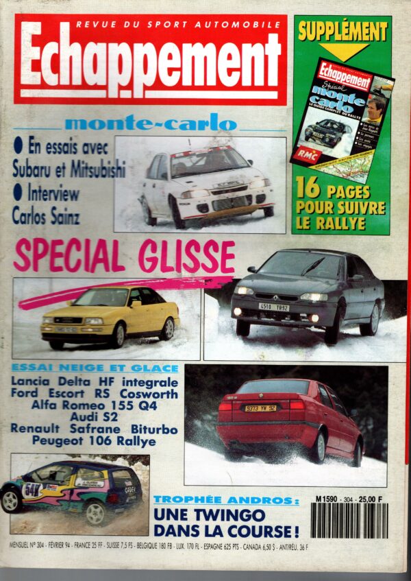 Echappement N°304 Février 1994