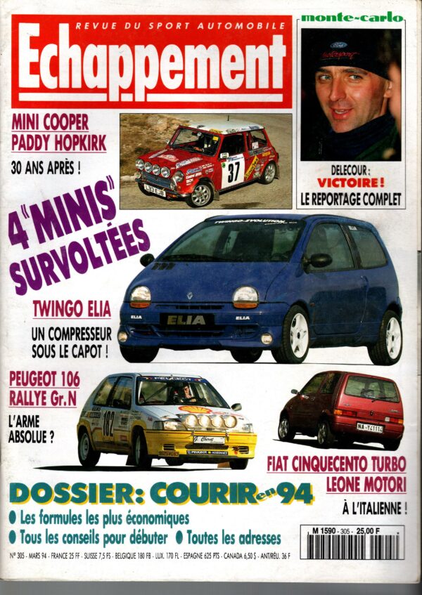 Echappement N°305 Mars 1994