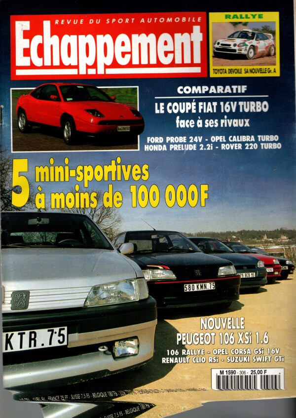 Echappement N°306 Avril 1994