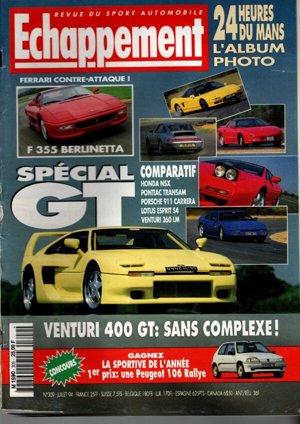 Echappement N°309 Juillet 1994