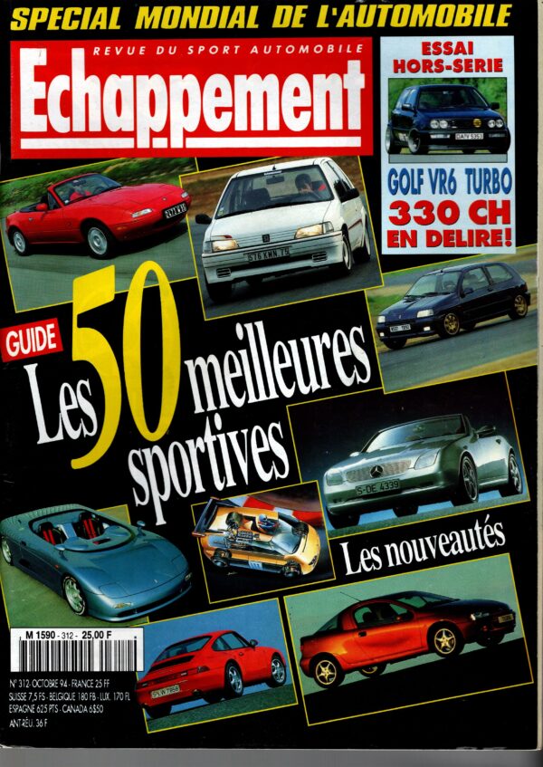 Echappement N°312 Octobre 1994
