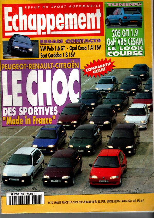 Echappement N°317 Mars 1995
