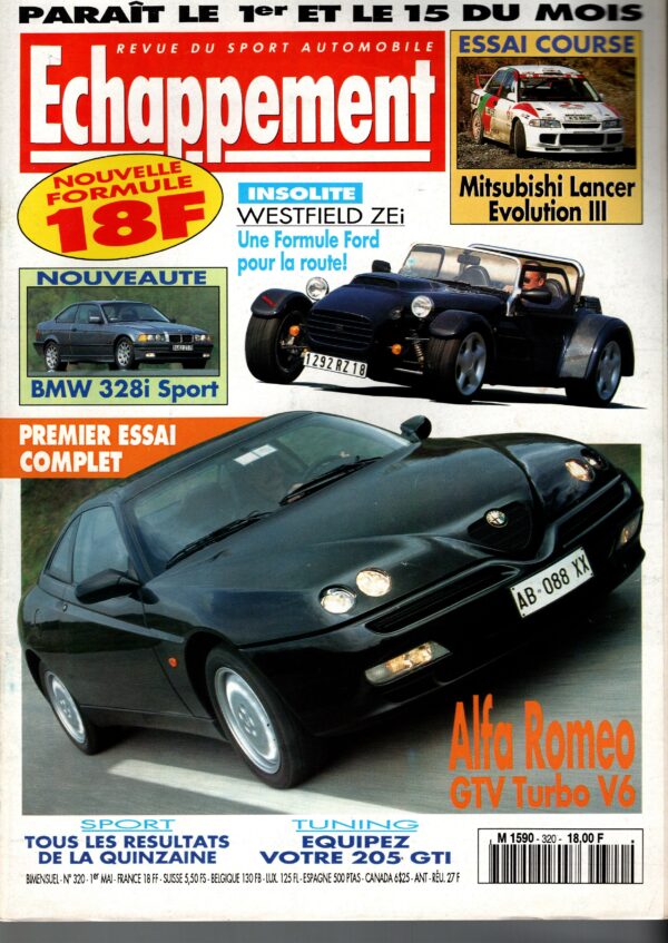 Echappement N°320 Mai 1995