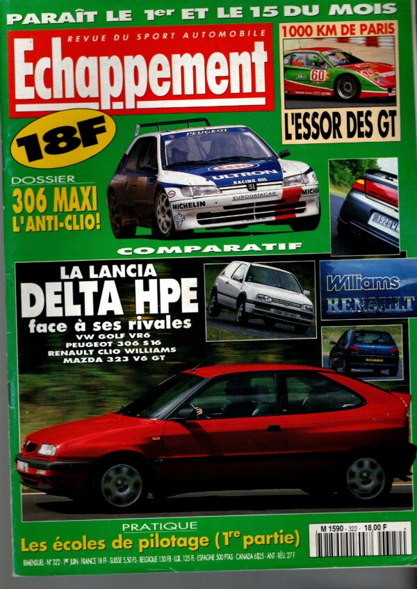 Echappement N°322 Juin 1995