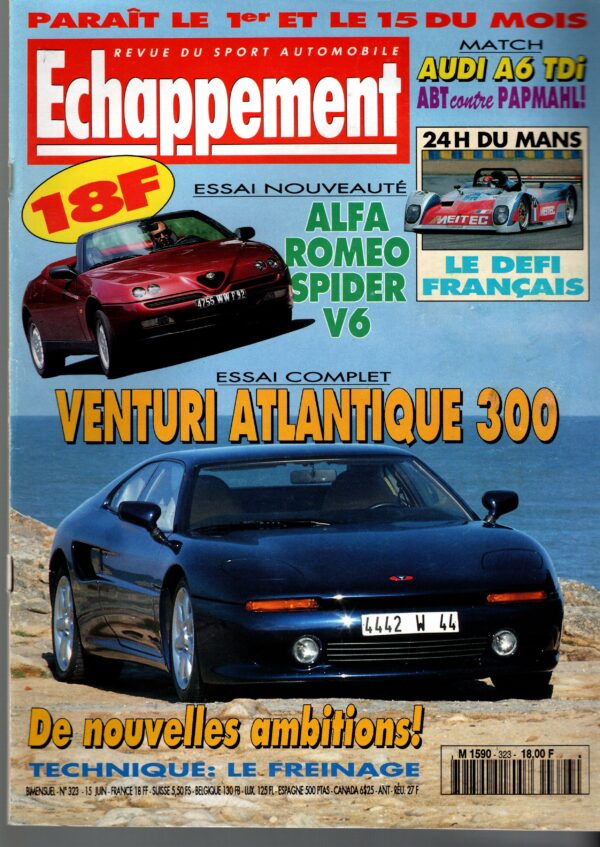 Echappement N°323 Juin 1995