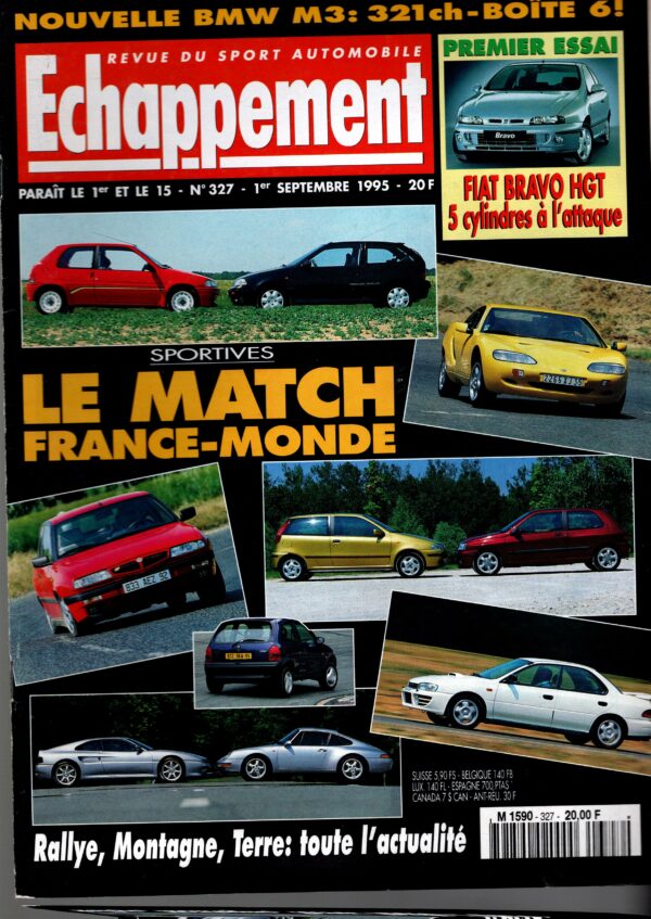 Echappement N°327 Septembre 1995