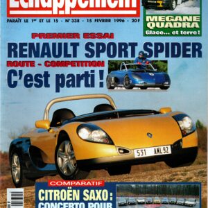 Echappement N°338 Février 1996