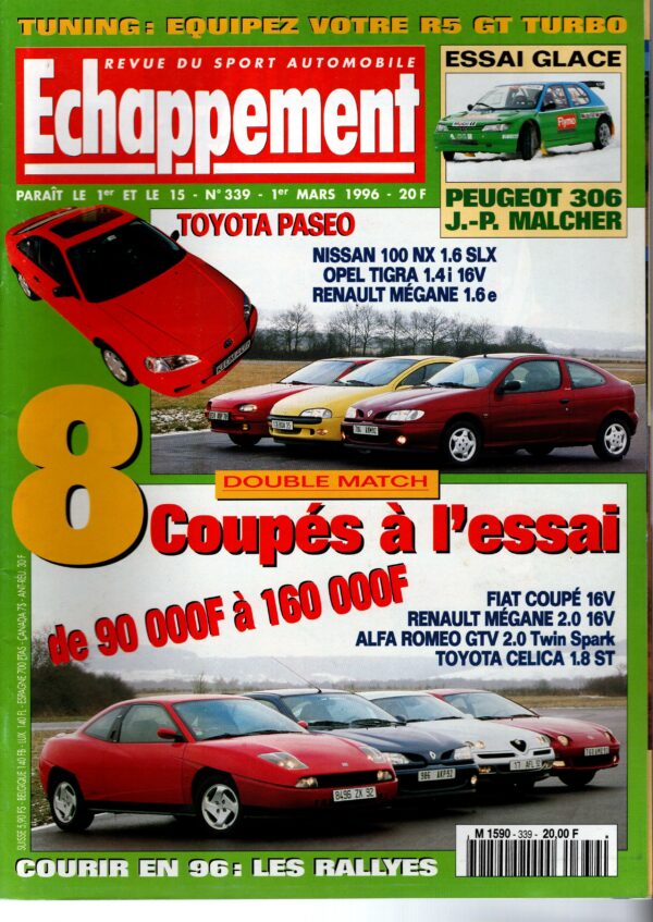 Echappement N°349 Mars 1996