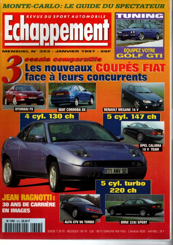 Echappement N°353 Janvier 1997