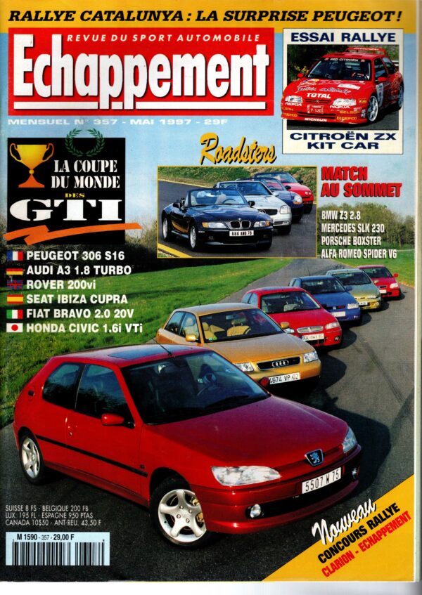 Echappement N°357 Mai 1997