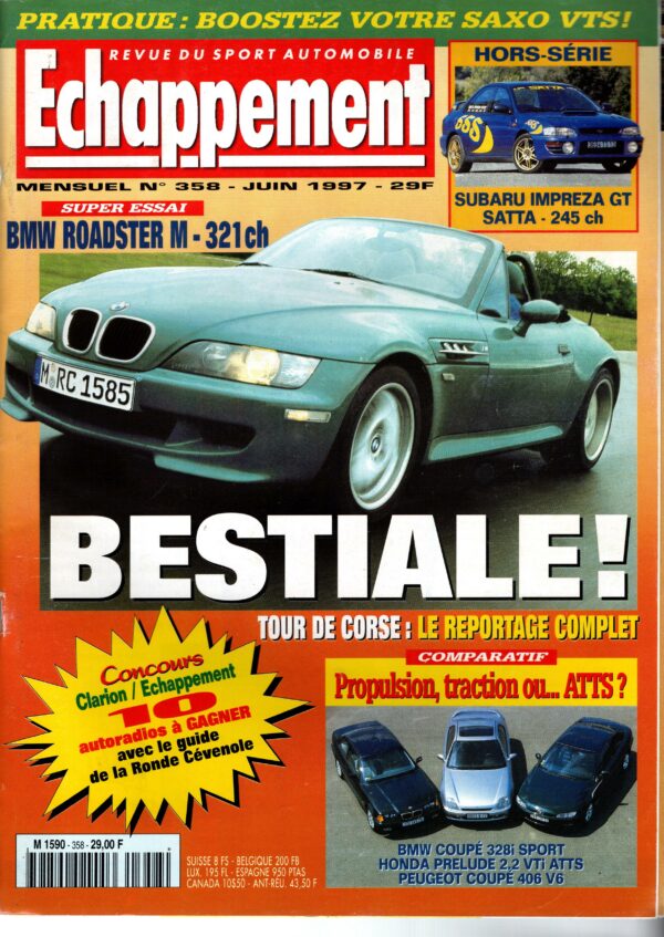 Echappement N°358 Juin 1997