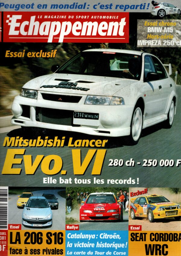 Echappement N°381 Mai 1999