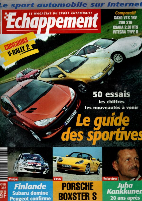 Echappement N°385 Septembre 1999