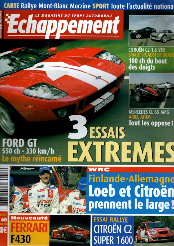Echappement N°445 Septembre 2004