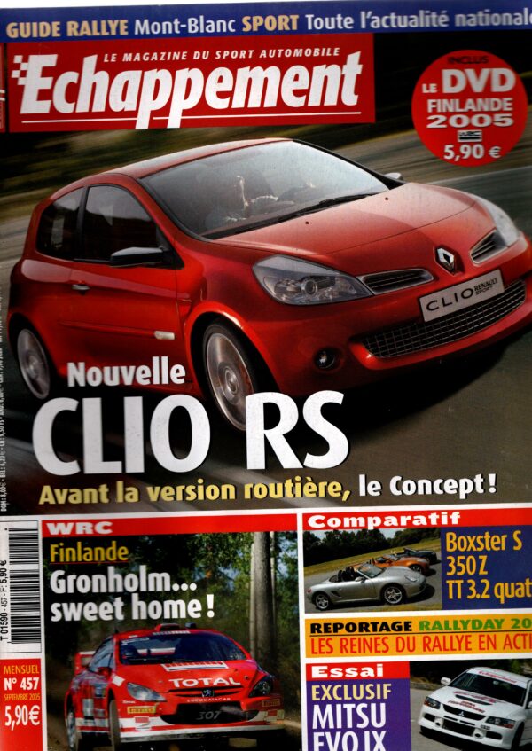Echappement N°457 Septembre 2005