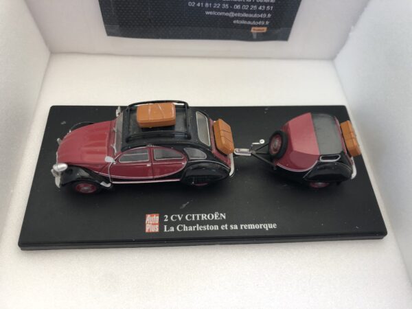 2 CV Citroën La Charleston et sa remorque – Image 2