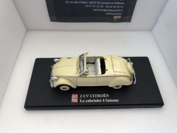 2 CV Citroën Le cabriolet 4 Saisons – Image 2