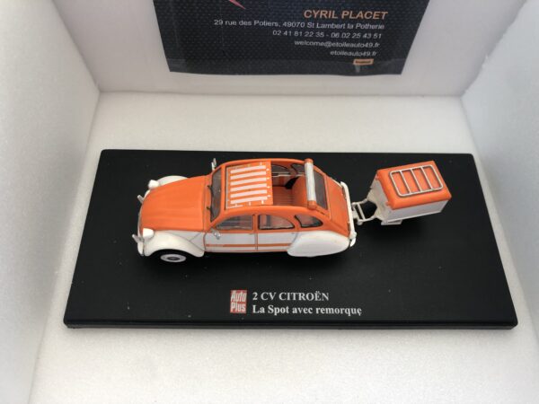 2 CV Citroën La Spot avec remorque – Image 2