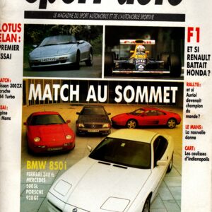 Sport Auto N°341 Juin 1990