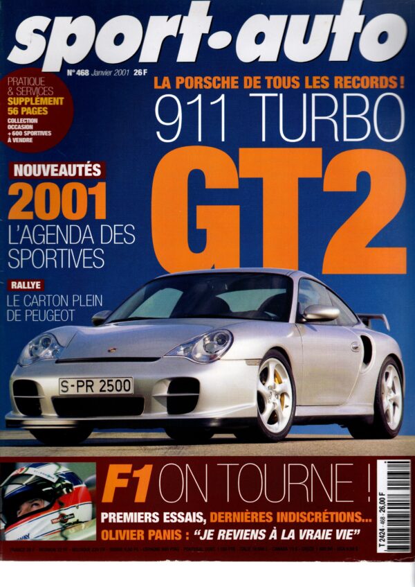 Sport Auto N°468 - Janvier 2001