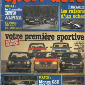 Sport Auto N°262 Novembre 1983