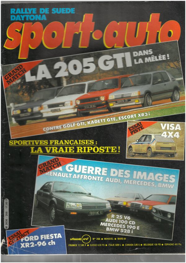 Echappement N°266 Mars 1984