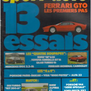 Sport Auto N°269 Juin 1984