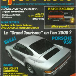 Sport Auto N°292 Mai 1986
