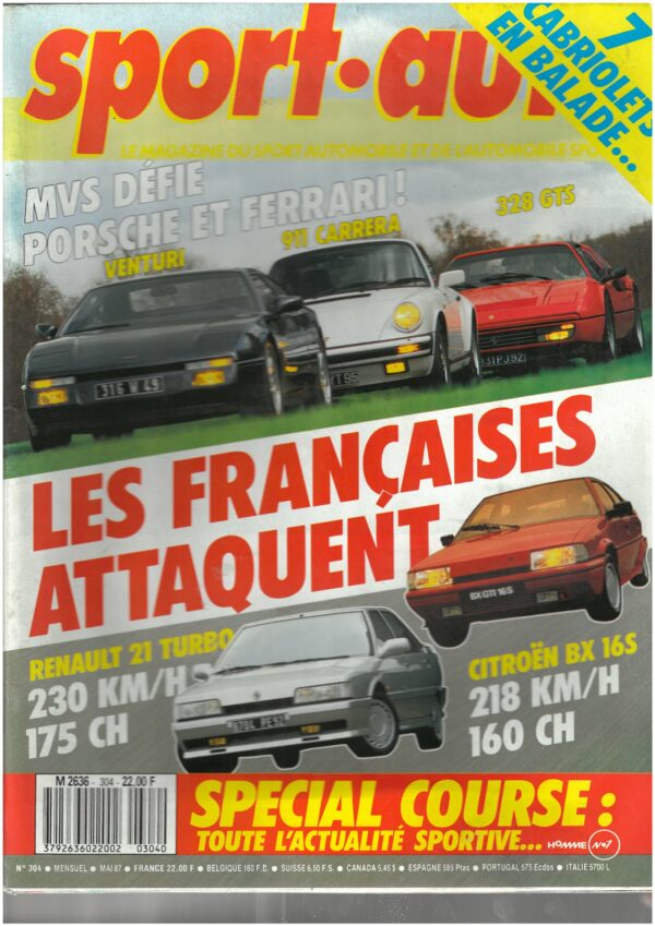 Sport Auto N°304 Mai 1987
