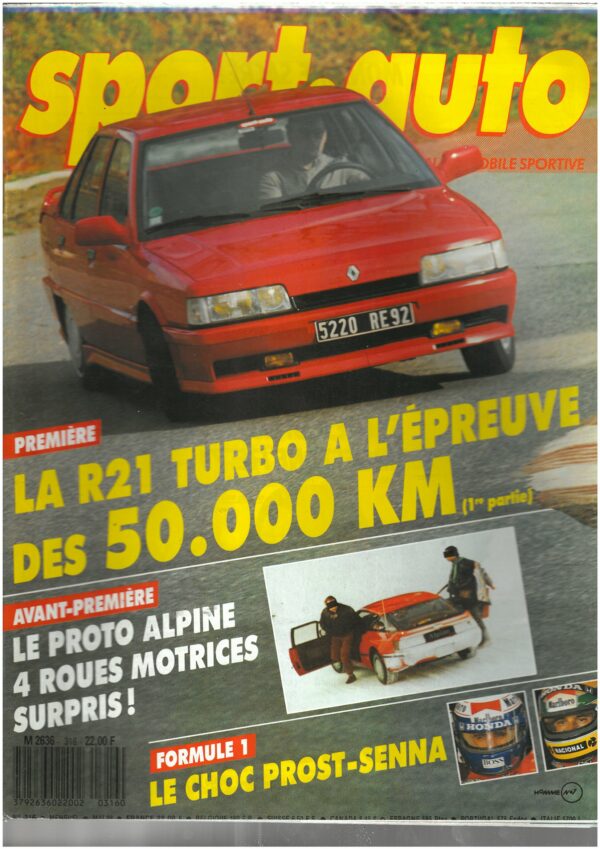 Sport Auto N°316 Mai 1988