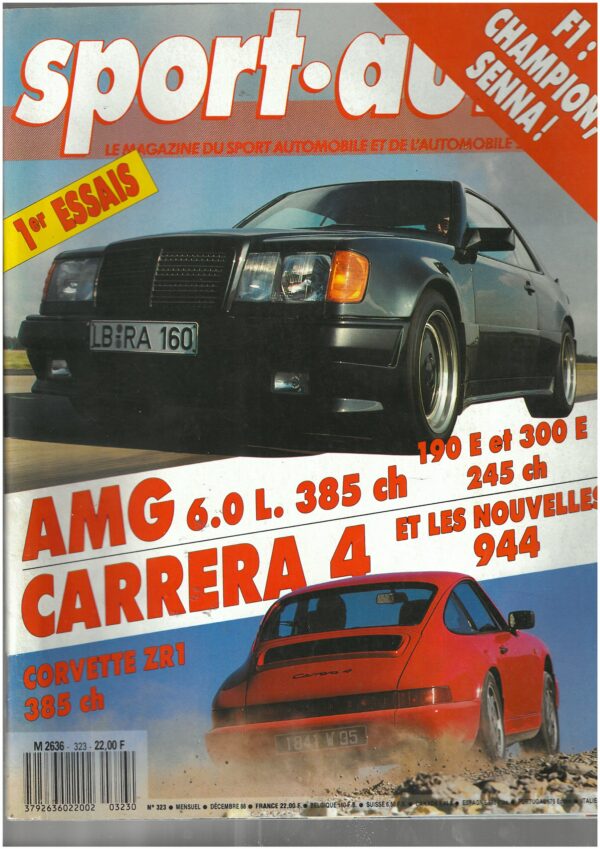 Sport Auto N°323 Décembre 1988
