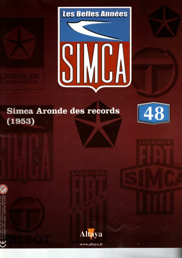Simca Aronde des records (1953)