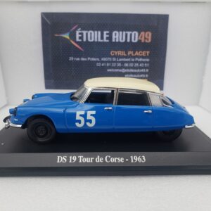 Citroën - DS 19 Tour de Corse n°55 - 1963