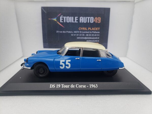 Citroën - DS 19 Tour de Corse n°55 - 1963