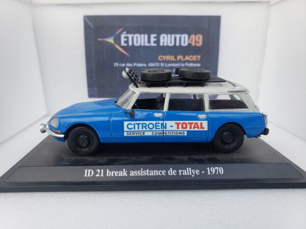 Citroën - ID 21 break assistance de rallye - 1970
