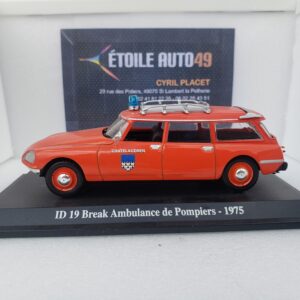 Citroën - ID 19 Break Ambulance de Pompiers - 1975