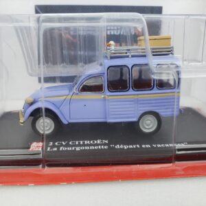Citroën - 2 CV Fourgonnette "départ en vacances"