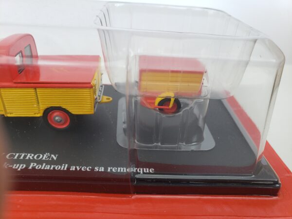 Citroën - 2 CV pick-up Polaroil avec remorque – Image 3