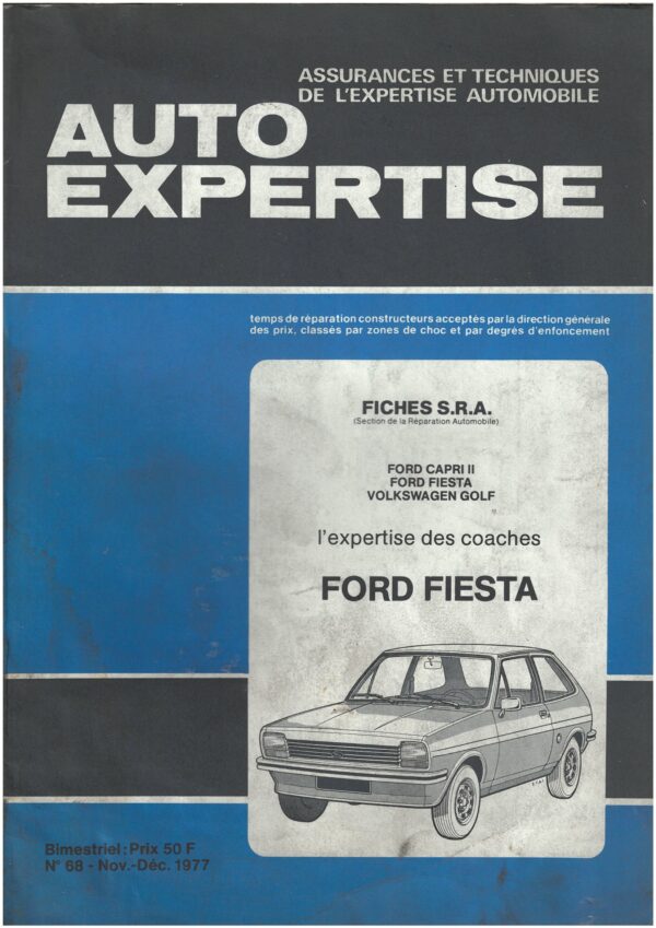 Auto Expertise N°68 - Novembre/Décembre 1977