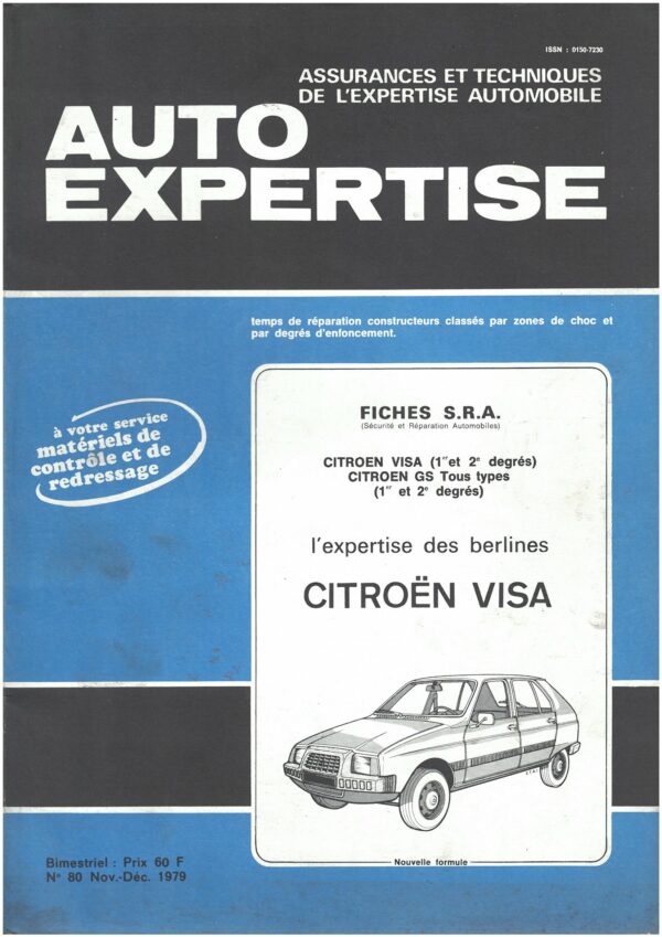 Auto Expertise N°80 - Novembre-Décembre 1979