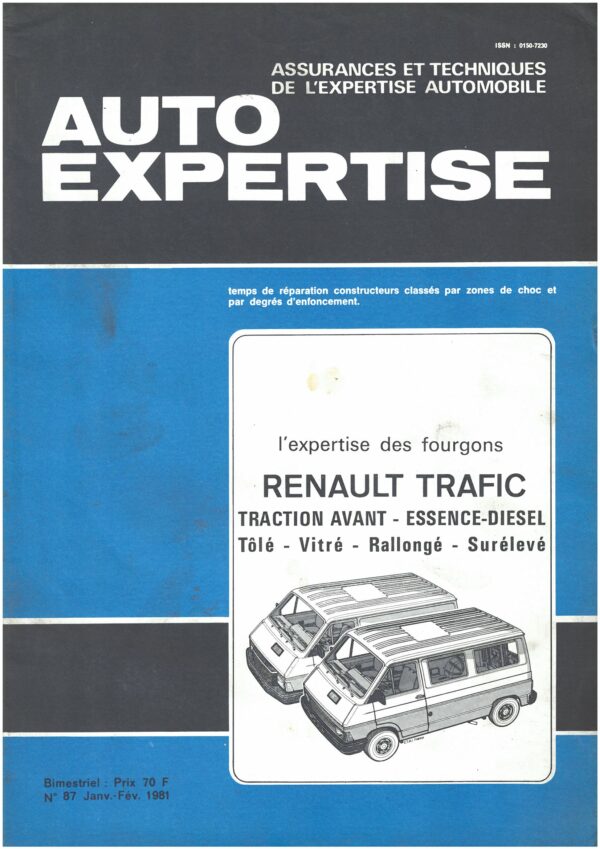 Auto Expertise N°87 - Janvier/Février 1981