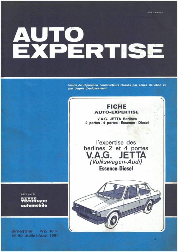 Auto Expertise N°90 - Juillet/Août 1981